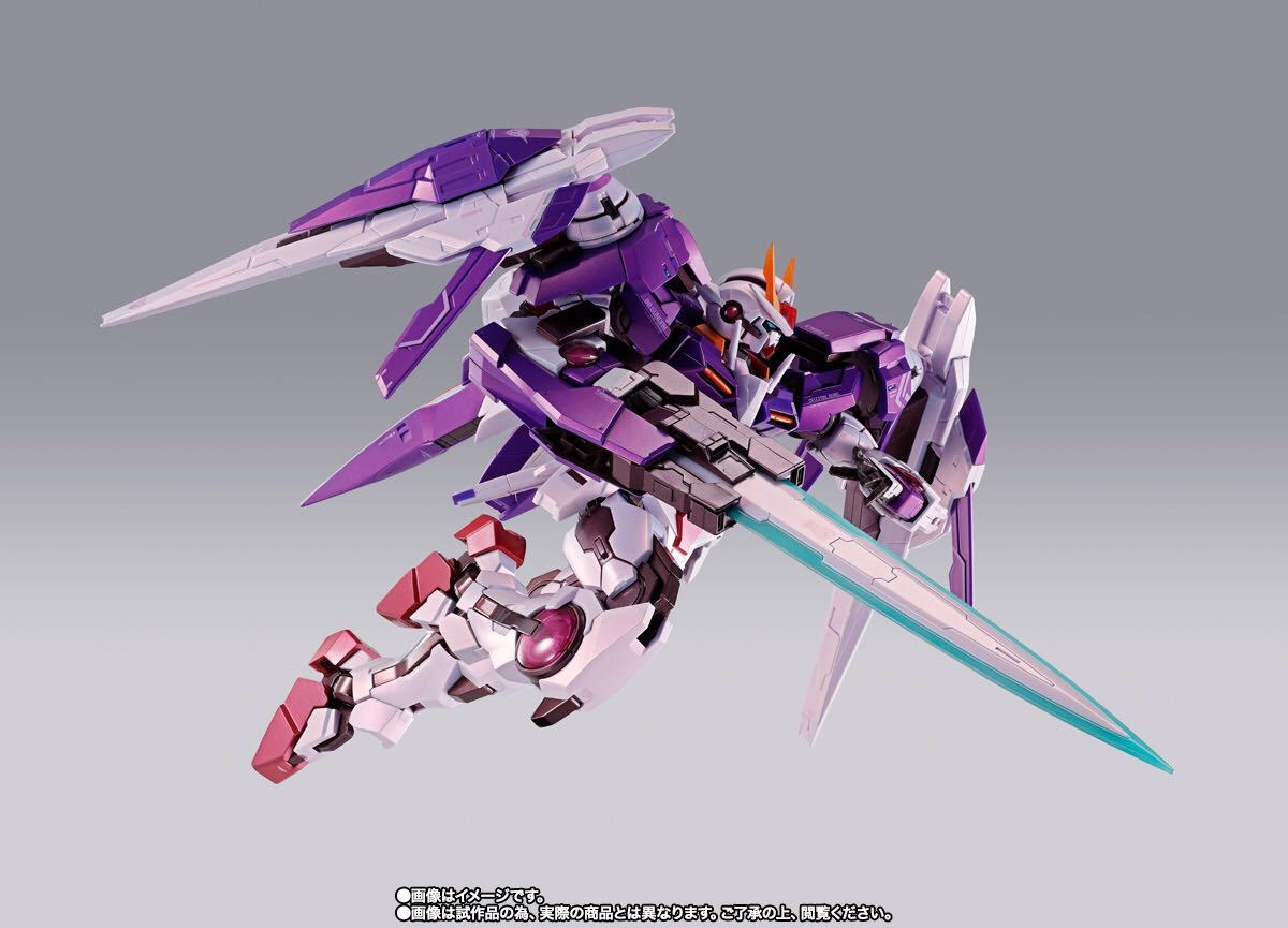 METAL BUILD 10th Anniversary トランザムライザー Full Particle ver. バンダイ メタルビルド ダブルオー ガンダム 限定品_画像5