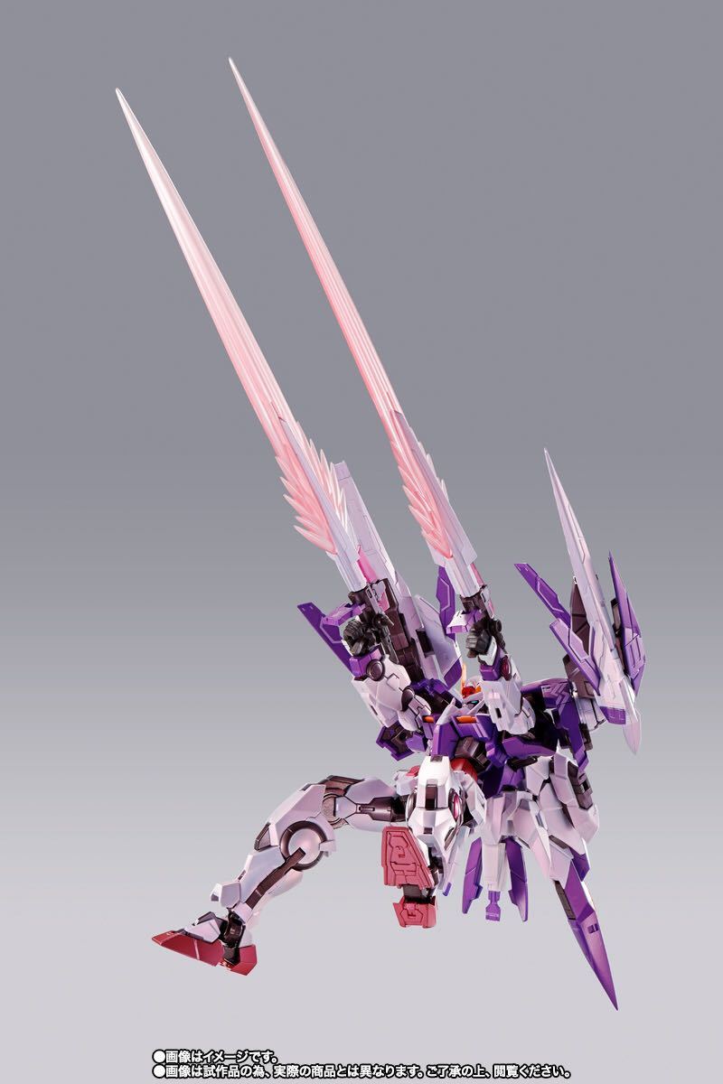 METAL BUILD 10th Anniversary トランザムライザー Full Particle ver. バンダイ メタルビルド ダブルオー ガンダム 限定品_画像4