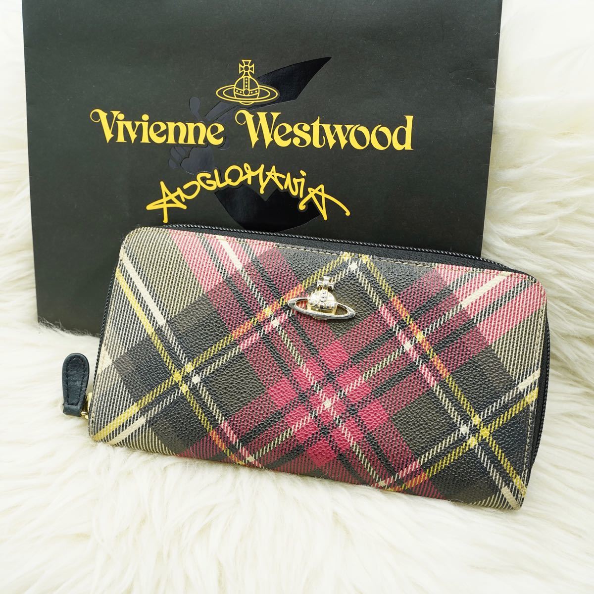 美品】ヴィヴィアンウエストウッドvivienne westwood 長財布(¥12,899