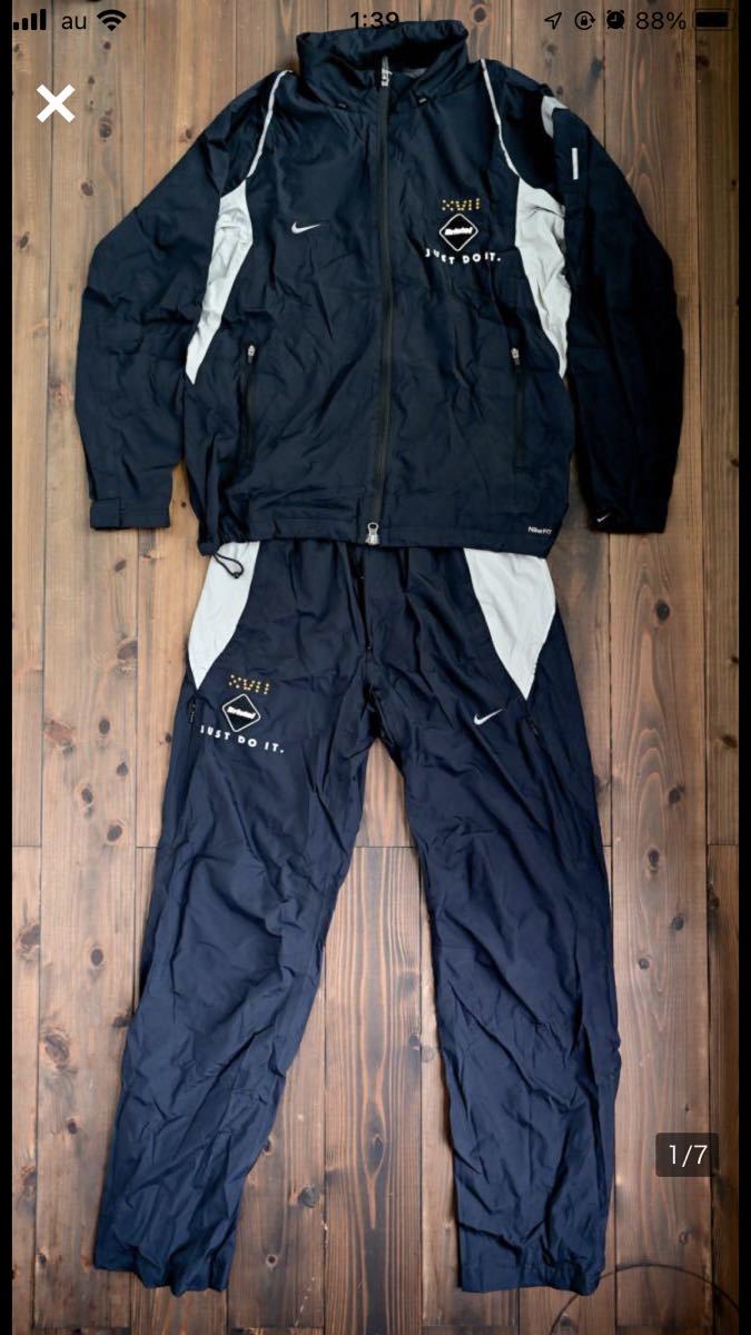 オーバーのアイテム取扱☆ FCRB WARM UP JACKET NIKE ウォームアップ
