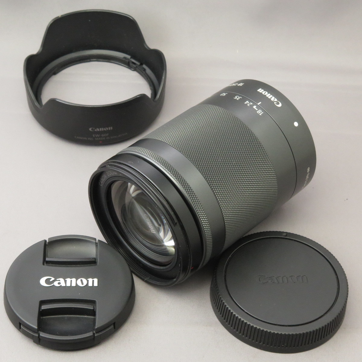 全ての 【新品同様】Canonキャノン キヤノン EF-M18-150mmF3.5-6.3IS STMグラファイト キヤノン