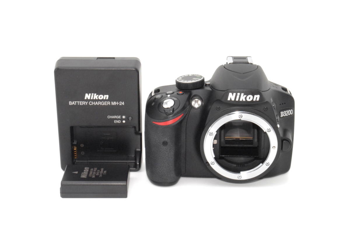 安全保証付き ぼーさん専用　Nikon D3200 単焦点レンズ、スマホ転送可能SD付き デジタルカメラ