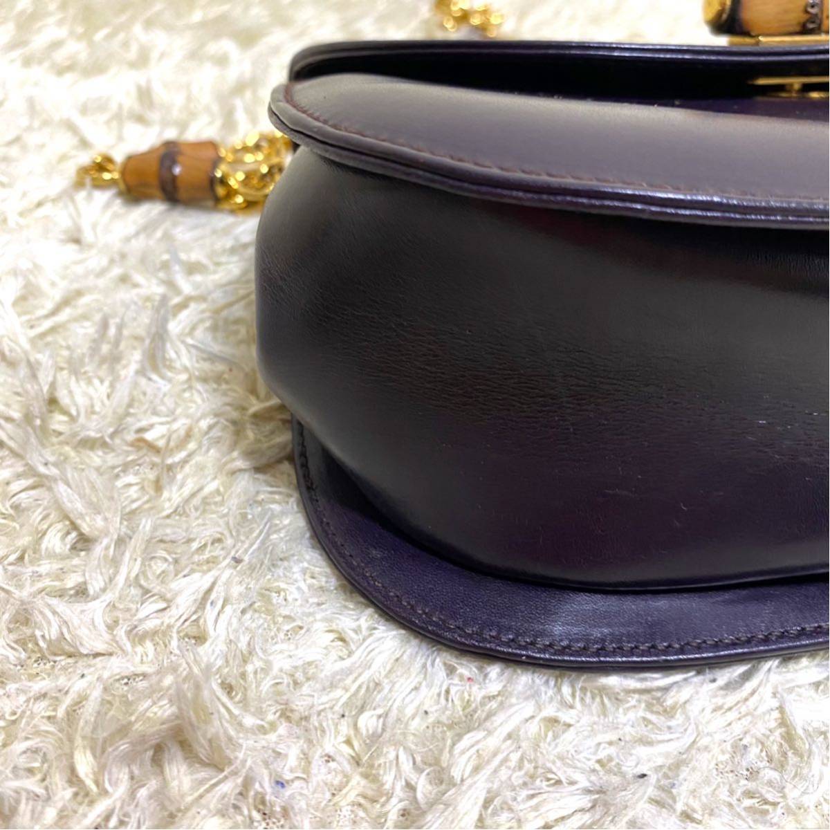 1円〜【幻の逸品・極美品】GUCCI グッチ ショルダーバッグ 斜めがけ
