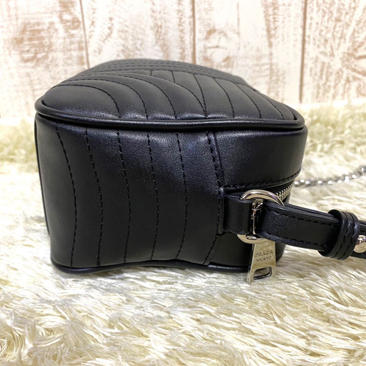 1円〜【付属品完備・未使用】PRADA プラダ チェーン ショルダーバッグ