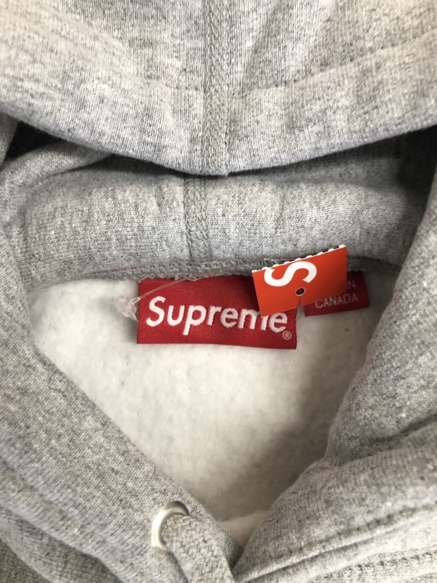 新品 Supreme Arabic Hooded Sweatshirt L Heather Grey