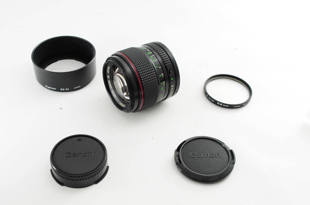 ☆新品級・超美品☆ Canon キャノン New FD NFD 50mm f1.2 L 【希少