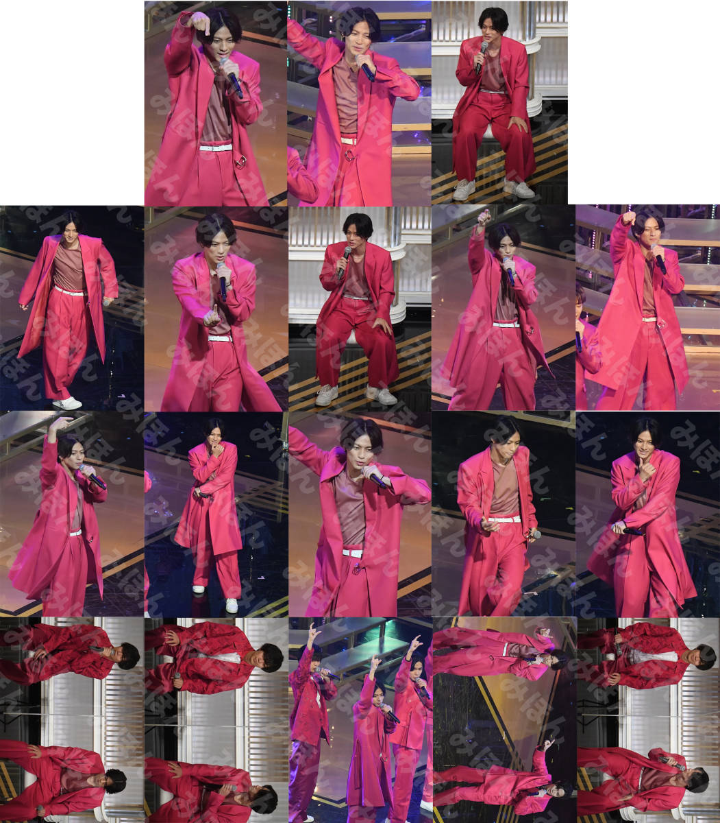 平野紫耀 King & Prince うたコン キンプリ 生写真 18枚セットC_画像1