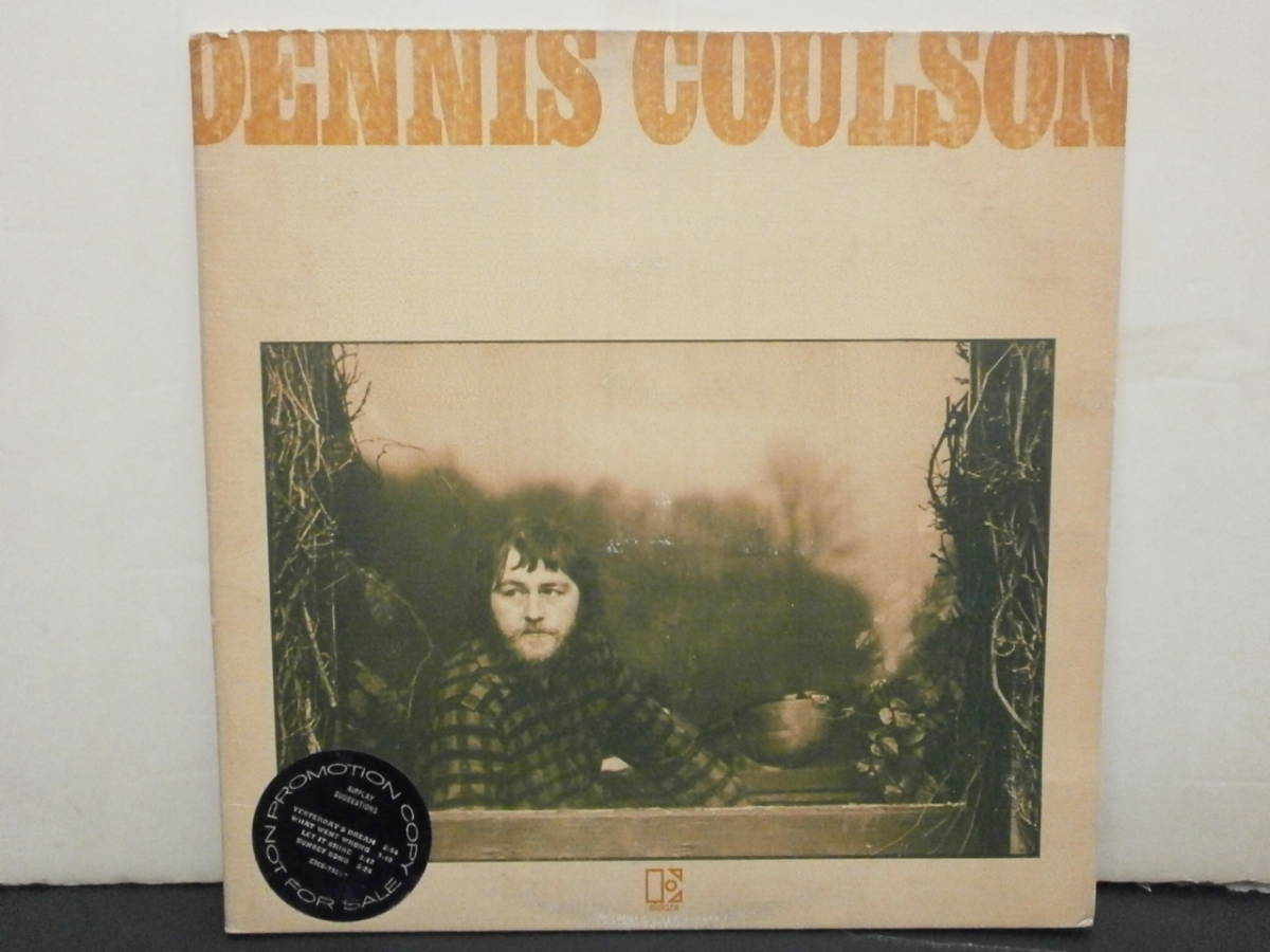 *Dennis Coulson / S.T.*US Orig white promo Mcguinness Flint UKs one pfolk rock SSW