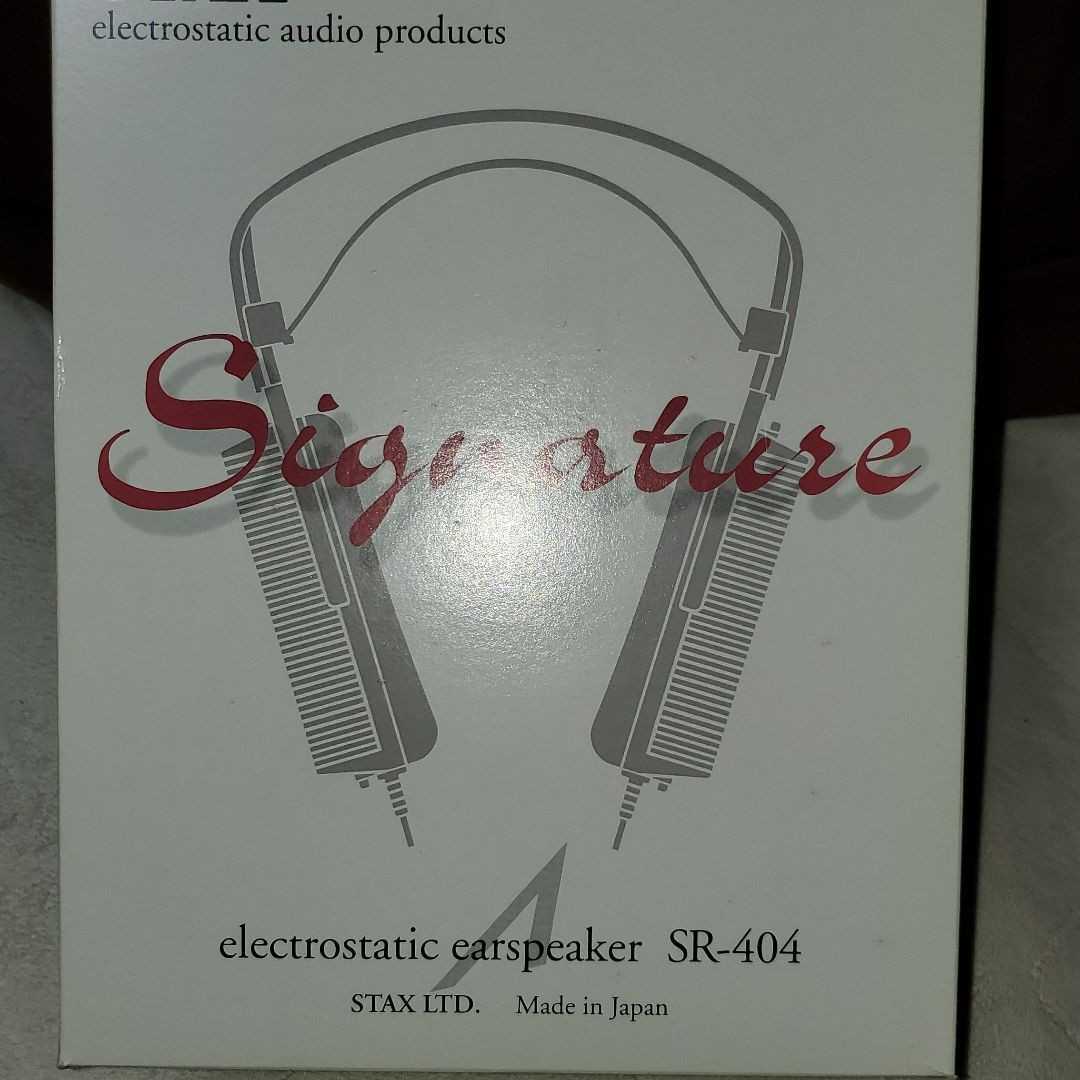 STAX SR-404 Signature スタックス イヤースピーカー STAX SR-404 Signature スタックス イヤースピーカー