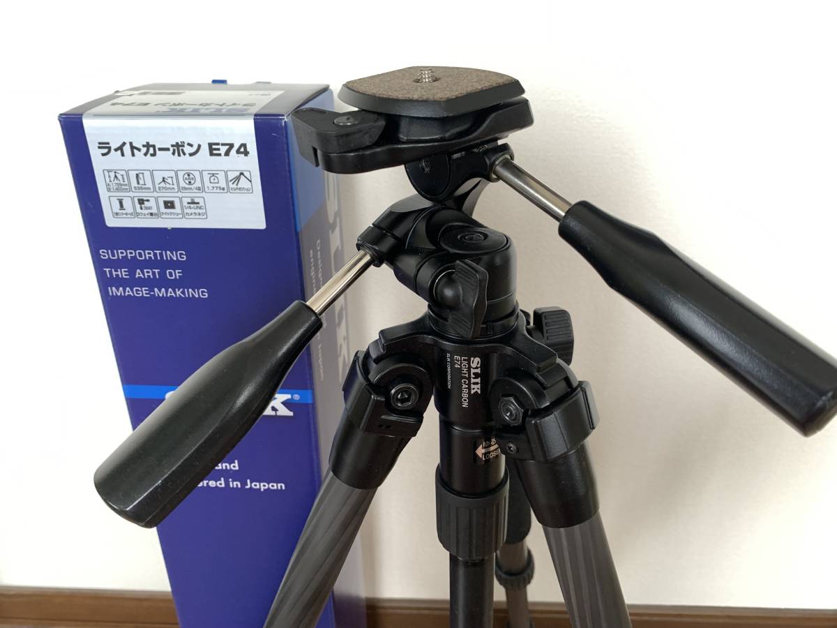 割り引き SLIK LIGHT CARBON E74 単品 agapeeurope.org