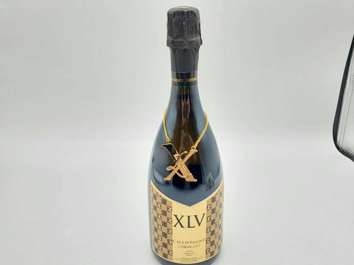 未開栓】XAVIER-LOUIS VUITTON XLV ザビエ(ザヴィエ)・ルイ・ヴィトン ミレジメ 2013 シャンパン 750ml 12%  箱あり 1-16-37