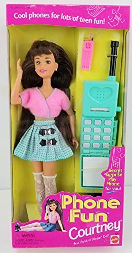 その他 Barbie Phone Fun COURTNEY Doll, Friend of Skipper (1995)