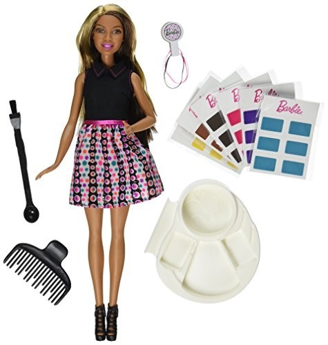 Barbie Mix 'N Color Barbie Doll, Brunette