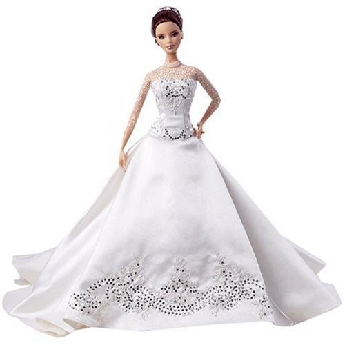 その他 Reem Acra Bride Barbie Doll