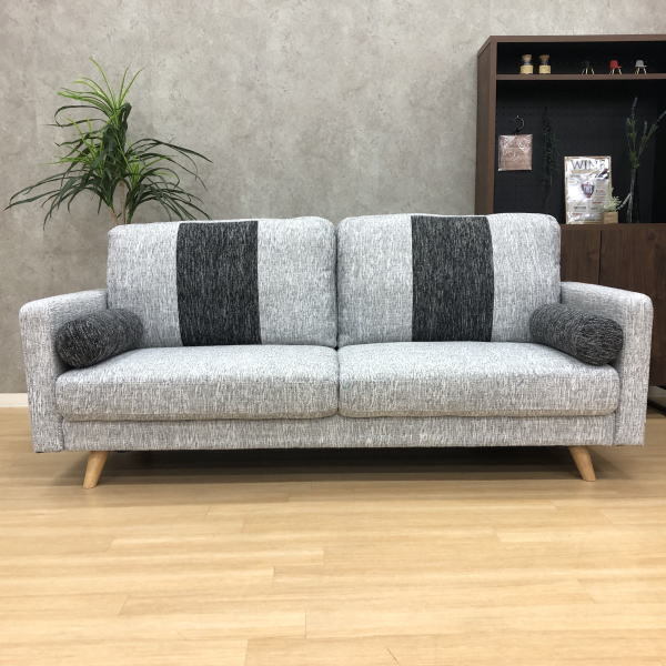 引取限定 京都 新品未使用】135L 北欧モダンデザイン3人掛けソファ