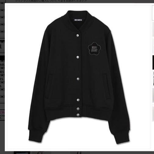 [ new goods tag attaching unopened ] Mary Quant * sweat tops jacket blouson black 