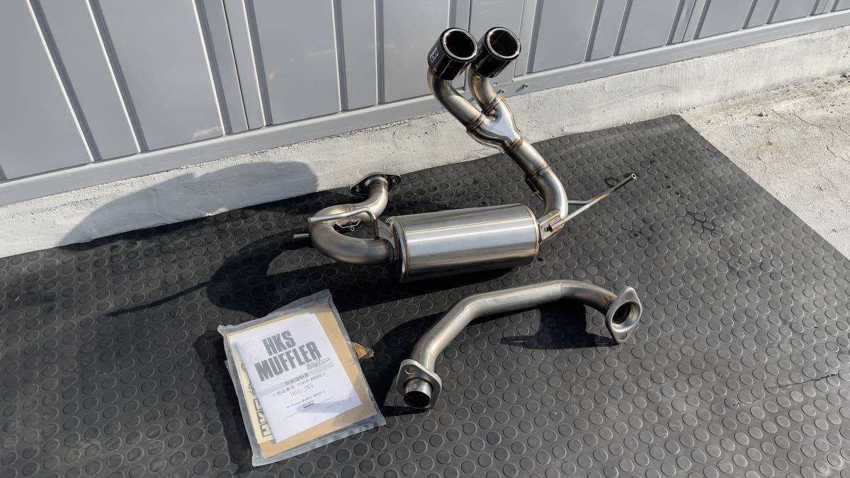 新品HKS S660 JW5用 マフラー Hi-Power SPEC L ハイパワースペックL