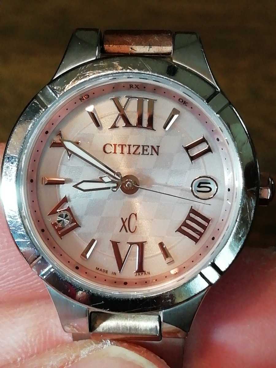 K15 очень красивый товар Citizen *xC titanium * радиоволны * солнечный часы Date выдерживающий .