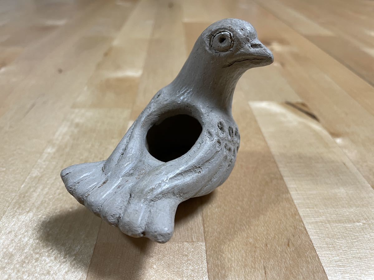 焼き物 鳥ちゃん★陶芸品 鳥 置物