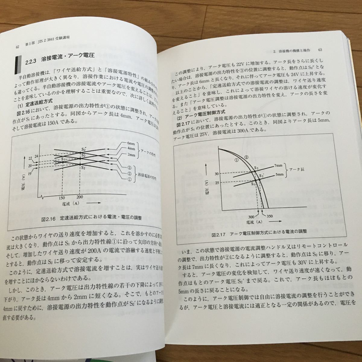 JIS Z 3841 半自動溶接技能者研修テキスト　粉じん作業特別教育用テキスト　2冊セット_画像7