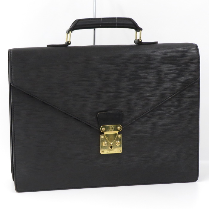 LOUIS VUITTON ブリーフケース セルヴィエットアンバサダー エピ