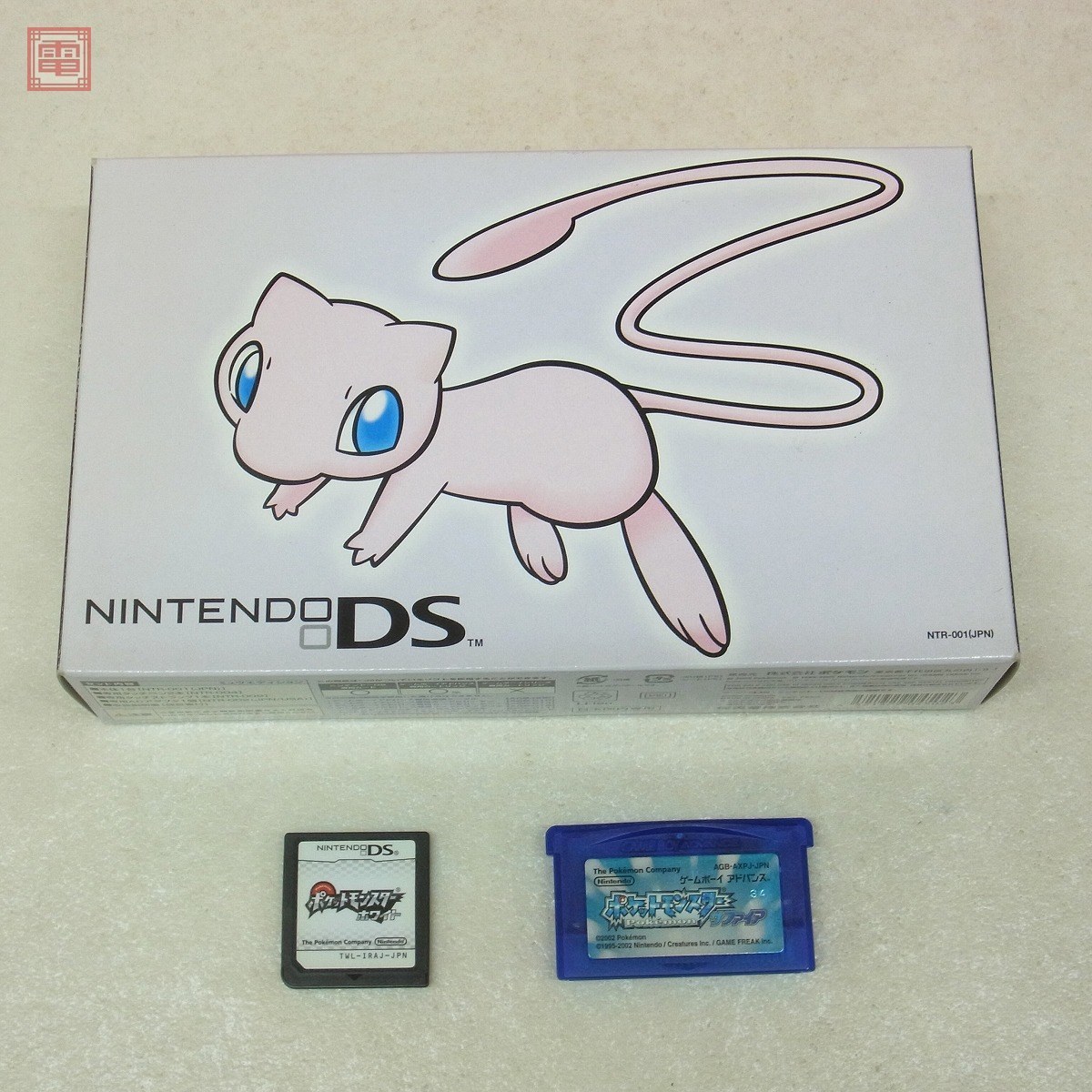 ニンテンドーds 本体 ポケットモンスター ミュウ エディション ポケモンセンター限定 Pokemon Mew Edition Nintendo 箱説 ソフト付 10 Ds 売買されたオークション情報 Yahooの商品情報をアーカイブ公開 オークファン Aucfan Com