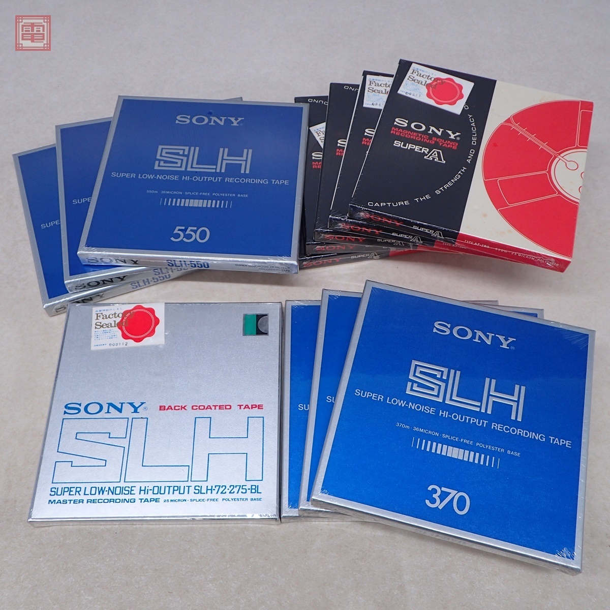 オープンリールテープ SLH-72-370-BL SONY - 2