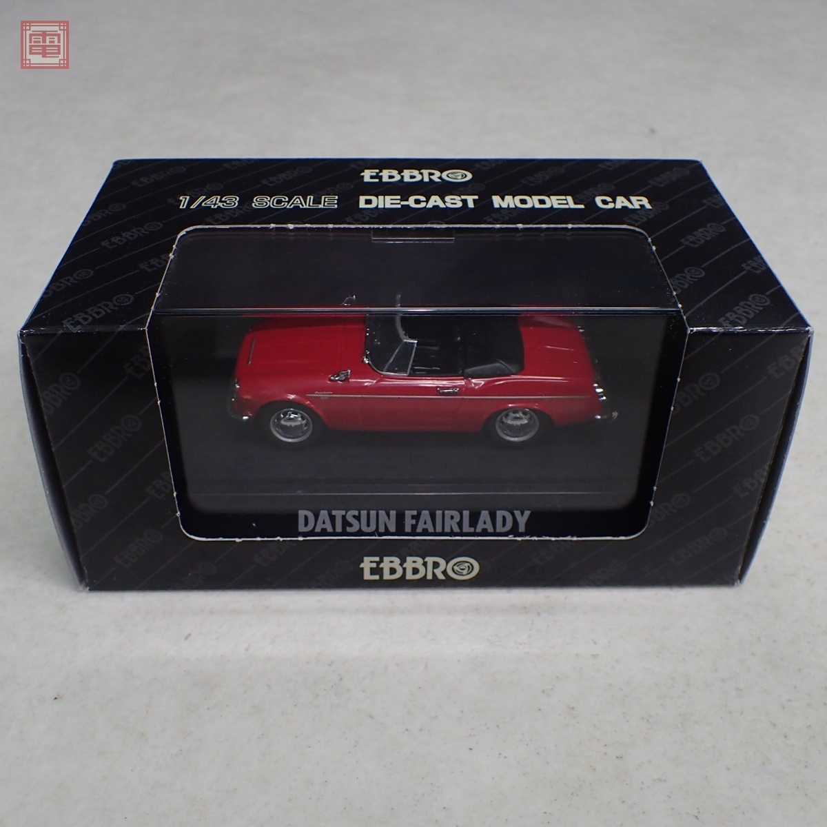 エブロ1/43 BLACK BOX SR311 フェアレディ 箱にイタミあり Yahoo!オークション - エブロ 1/43 ダットサン フェアレディ