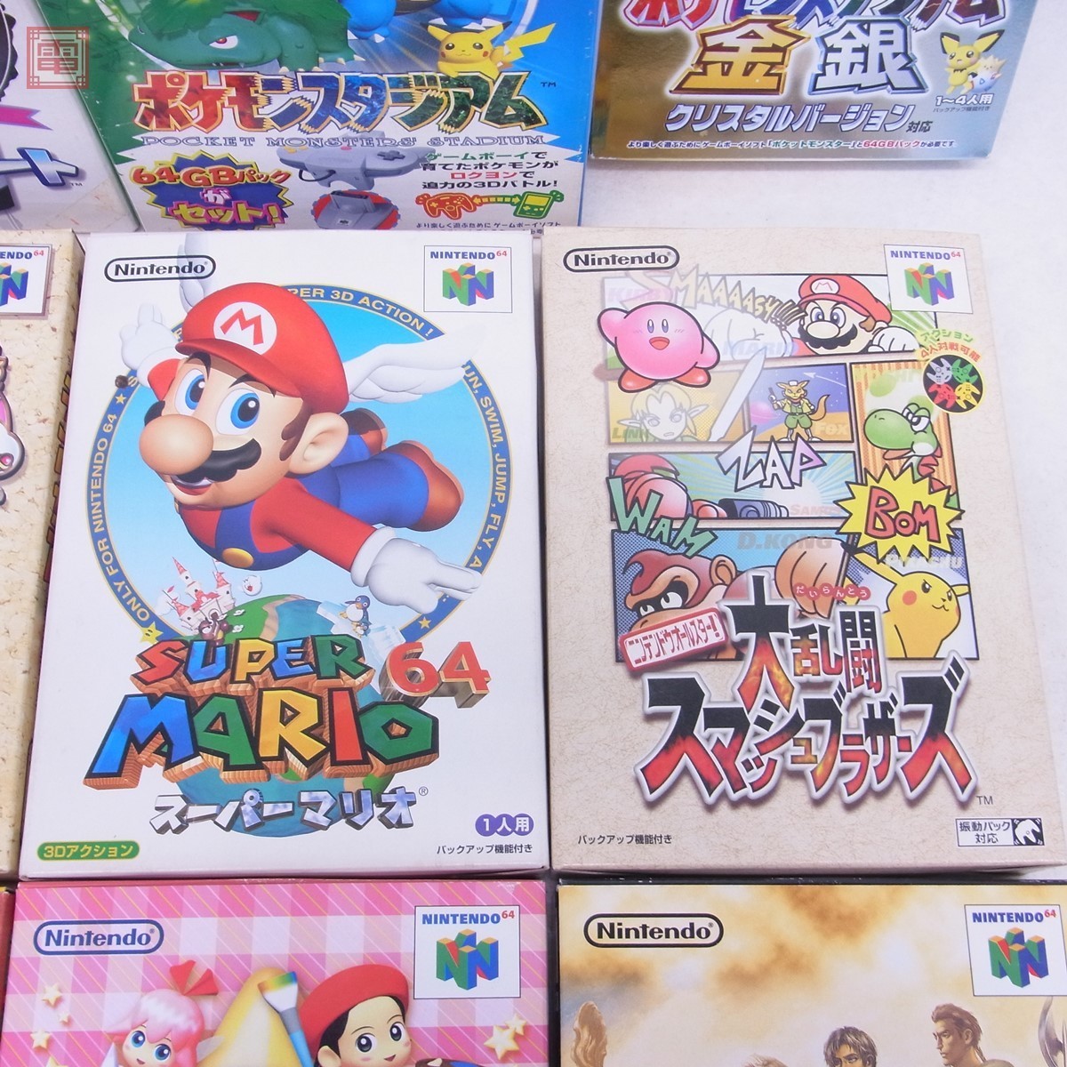 N64 ニンテンドウ64 スターフォックス/ポケモンスタジアム/金銀/星の