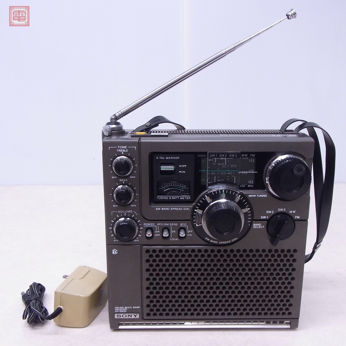 美品 ソニー スカイセンサー ICF-5900 後期型 AM/FM/SW BCLラジオ SONY