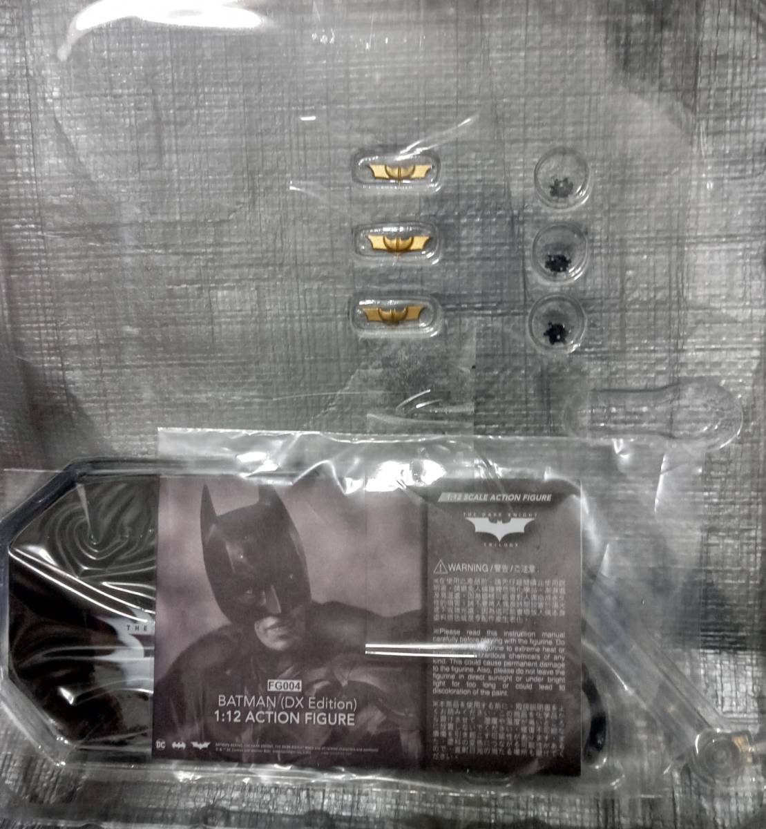 ○新品 1/12 BATMAN アクションフィギュア DC バットマン ダークナイト