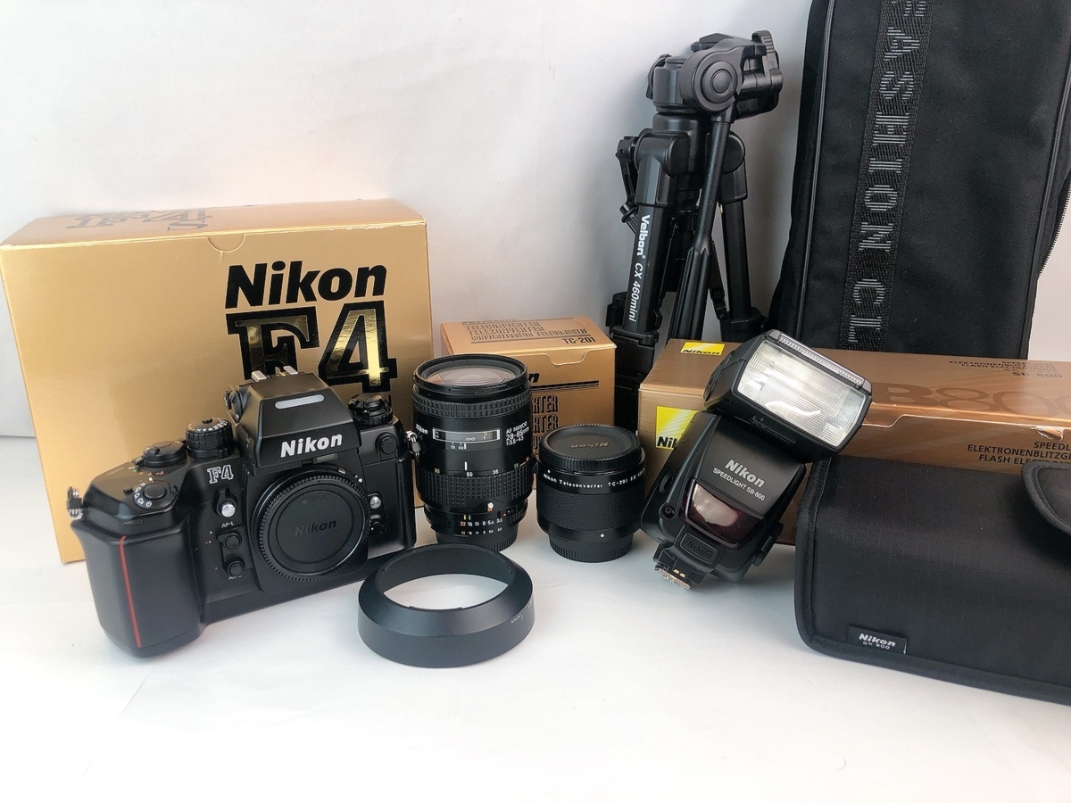 1円】スタート Nikon ニコン F4S : AF NIKKOR 28-85mm F3.5-4.5 付属品