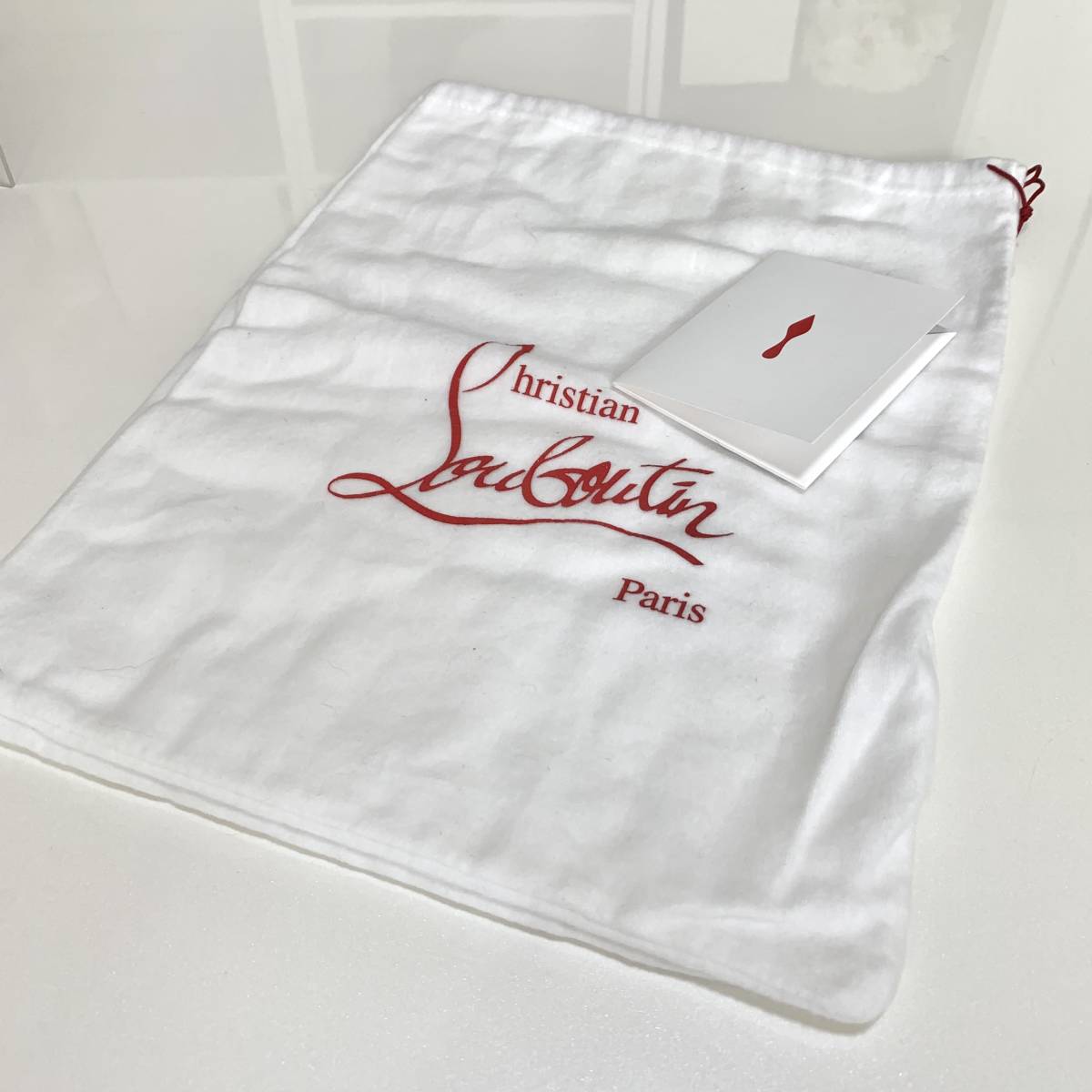 1375 美品 レア クリスチャンルブタン スワロフスキー ルイスジュニア