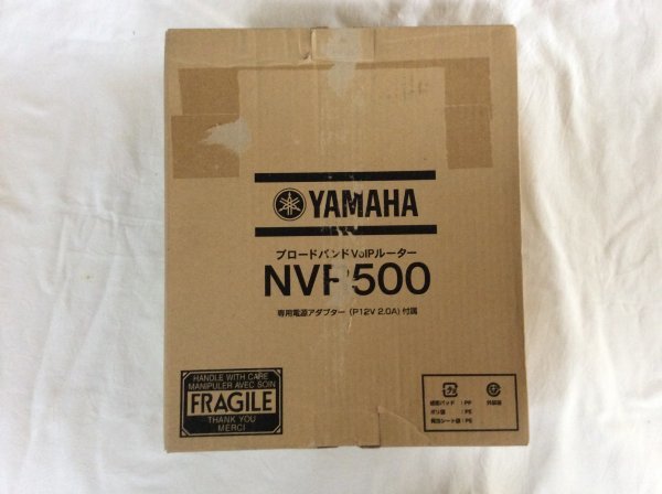 未開封】YAMAHA ヤマハ ブロードバンドVoIPルーター NVR500