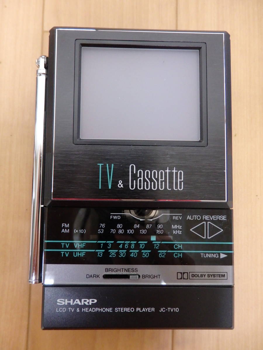Yahoo!オークション - F8) SHARP/シャープ JC-TV10(BK) FM/AM Yahoo!オークション - F8) SHARP/シャープ JC-TV10(BK) FM/AM
