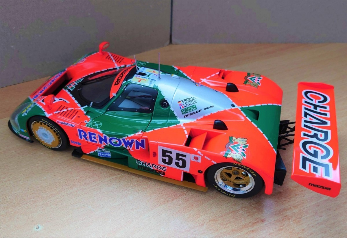 1/18マツダ 787B ル・マン 1991優勝車 MAZDA 787B KKスケール製