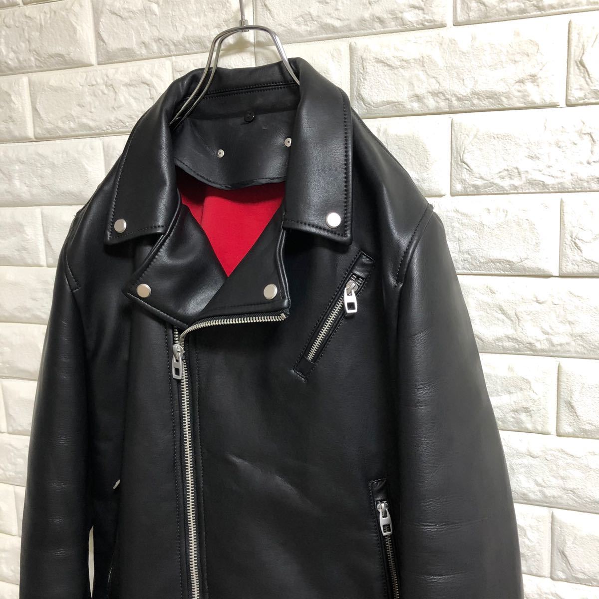 ZARA ザラ ライダースジャケット レザージャケット ブラック ZARA ザラ ライダースジャケット レザージャケット ブラック