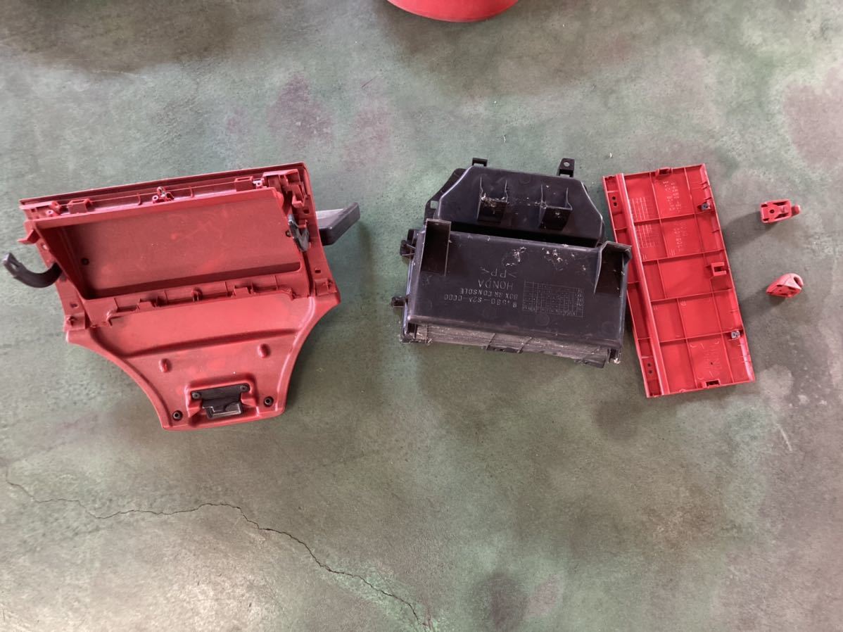 S2000 AP1 後期 純正 ロールバー カバー付き 左右セット 赤 内装部品 H15年式 AP1-130_画像4