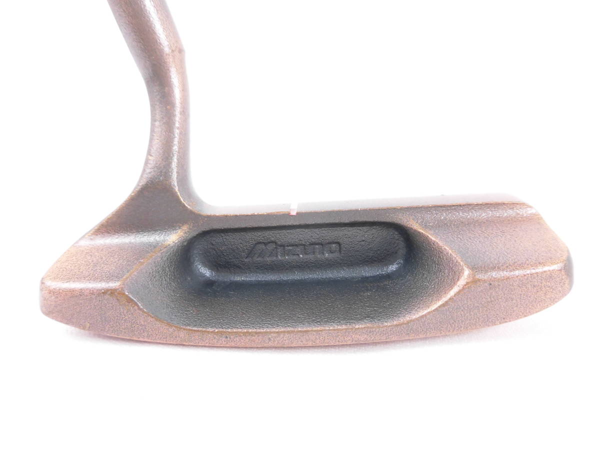  all commodity SALE middle!! rare lady's MIZUNO Mizuno 0971 putter bronze putter shaft carbon shaft 32 -inch with cover N1236