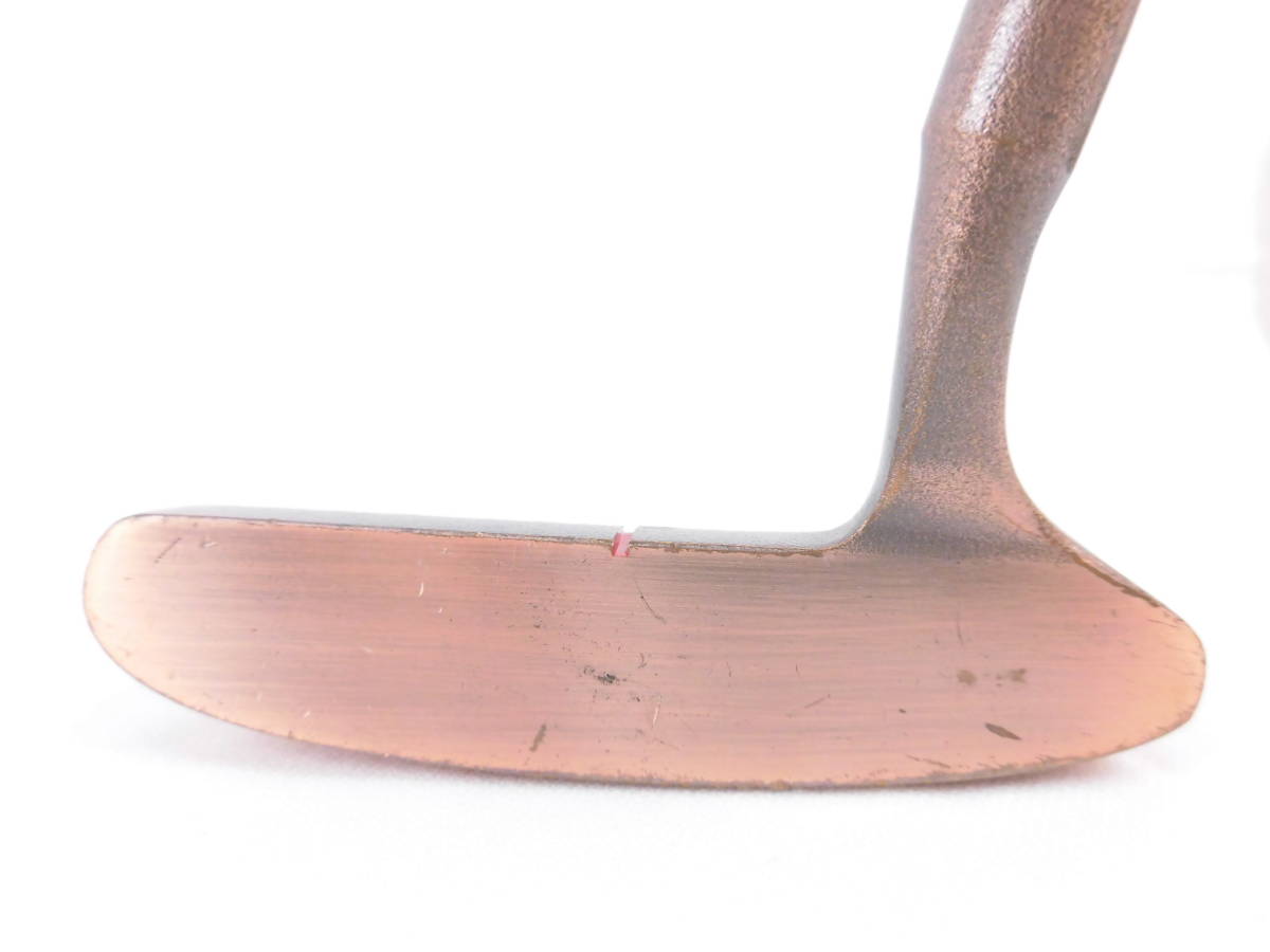  all commodity SALE middle!! rare lady's MIZUNO Mizuno 0971 putter bronze putter shaft carbon shaft 32 -inch with cover N1236