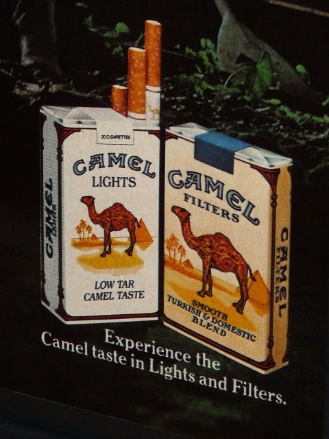 1982年 USA 80s vintage 洋書雑誌広告 額装品 Camel キャメル タバコ (A4size)/ 検索用 店舗 ガレージ ディスプレイ 看板 装飾 雑貨 サイン_画像5