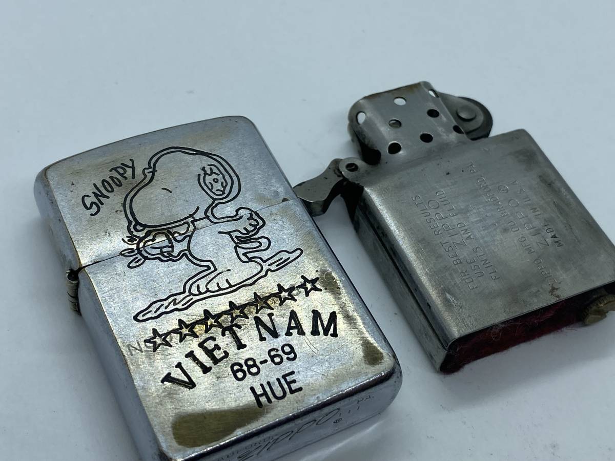 赤フェルト 】本物 1968年製 zippo VIET NAM ベトナムジッポ ベトナム