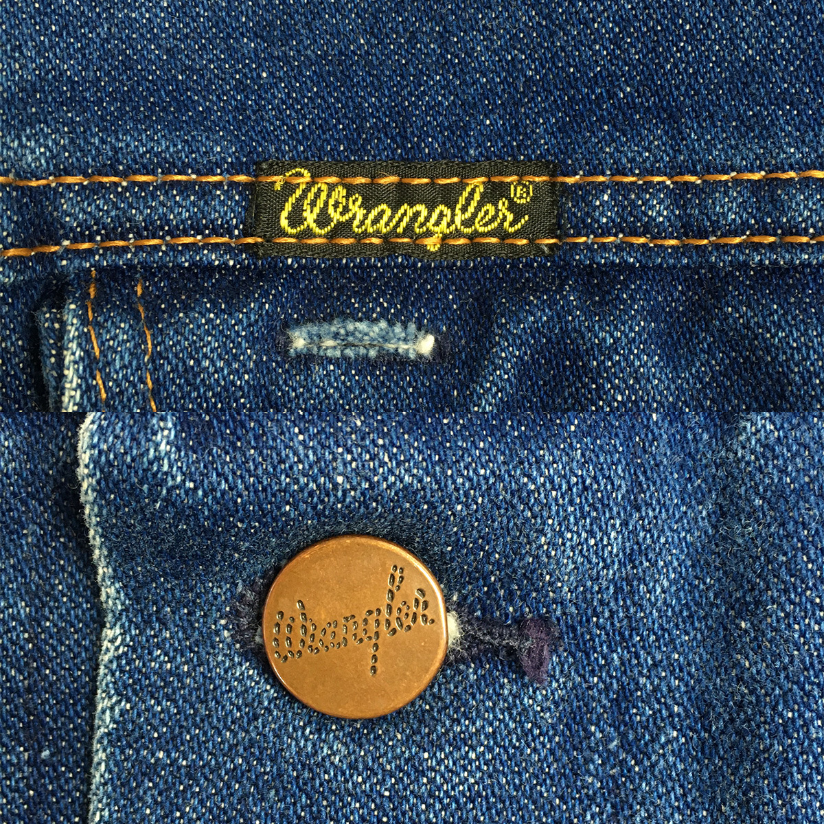 80s】Wrangler ラングラー 74126PW 米国製 サイズ40 ジージャン 14oz