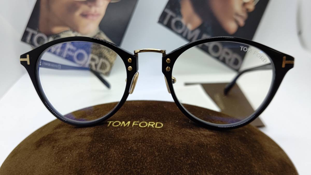 TOM FORD - トムフォード 眼鏡 新品 送料込み TF5728-D-B 001 ブラック