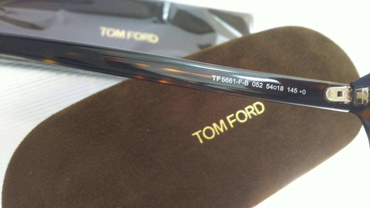 トムフォード 眼鏡 アジアンモデル ブルーライトカットレンズ仕様 送料無料 税込 新品 TF5661-F-B 052_画像7