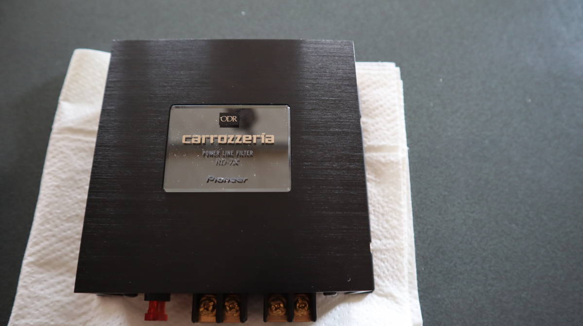 パイオニア カロッツェリアX パワーラインフィルターRD-7X パイオニア カロッツェリアX パワーラインフィルターRD-7X