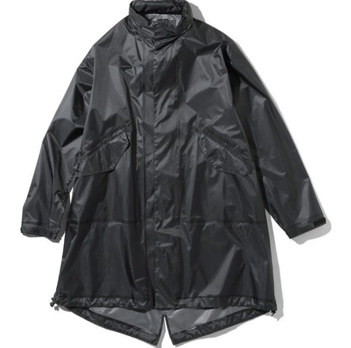 新品正規 ノースフェイス ハイベント 防水コート M 定3.08万 Lightning Coat メンズ レインコート NP61761 モッズコート 黒 雨具 送料無料の画像9