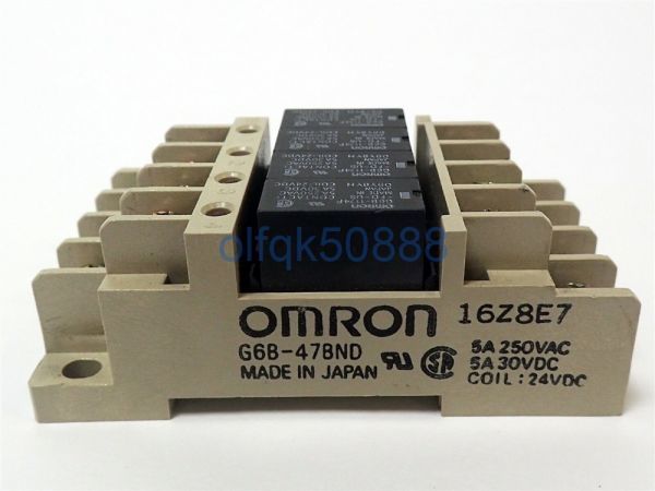 新品☆東京発☆引取可】 5個セット オムロン OMRON製ターミナル リレー