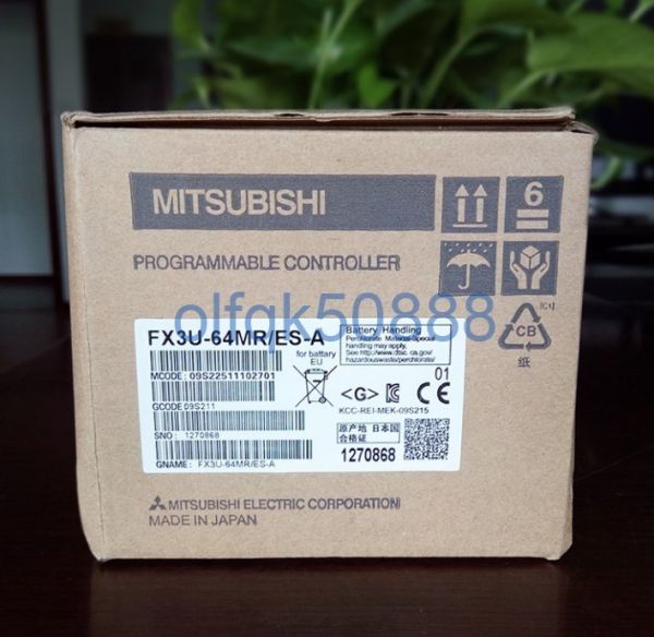 有名な 新品 MITSUBISHI 三菱電機 FX3U-80MR ES-A PLC aquitemosasco