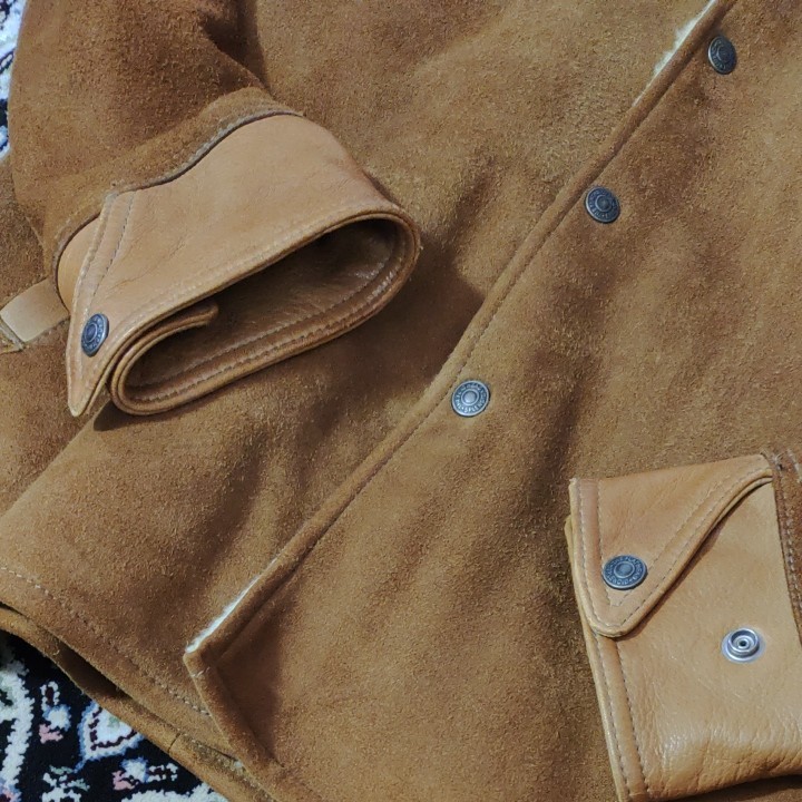 フラットヘッド レザーボアジャケット